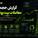 گزارش حجم معاملات بیت یونیکس