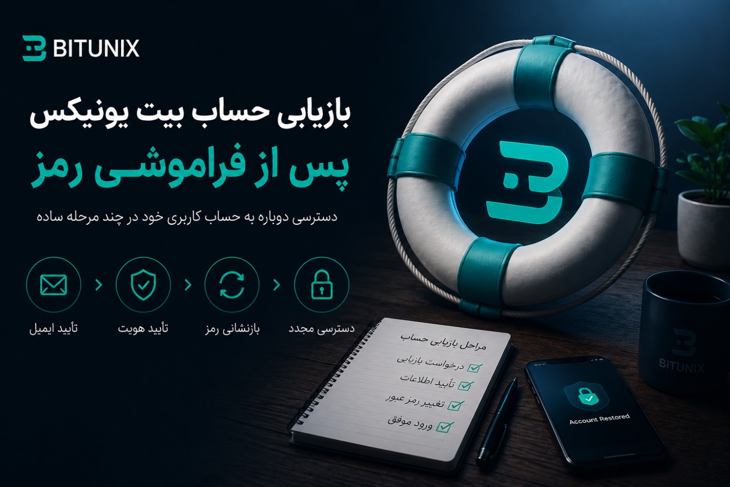 بازیابی حساب بیت یونیکس پس از فراموشی رمز عبور